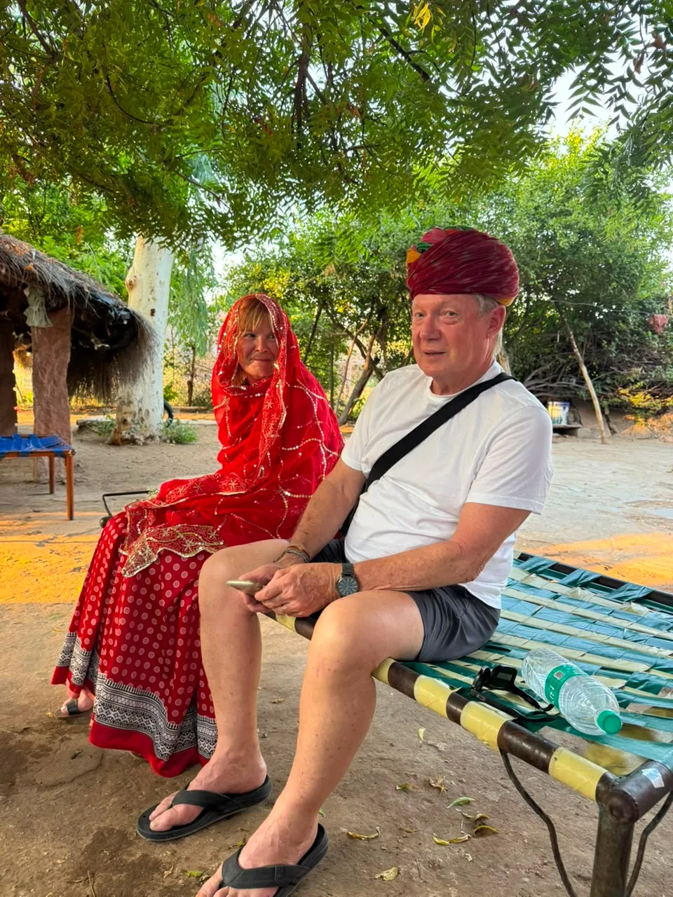 Guest enjoying an immersive private tour in India