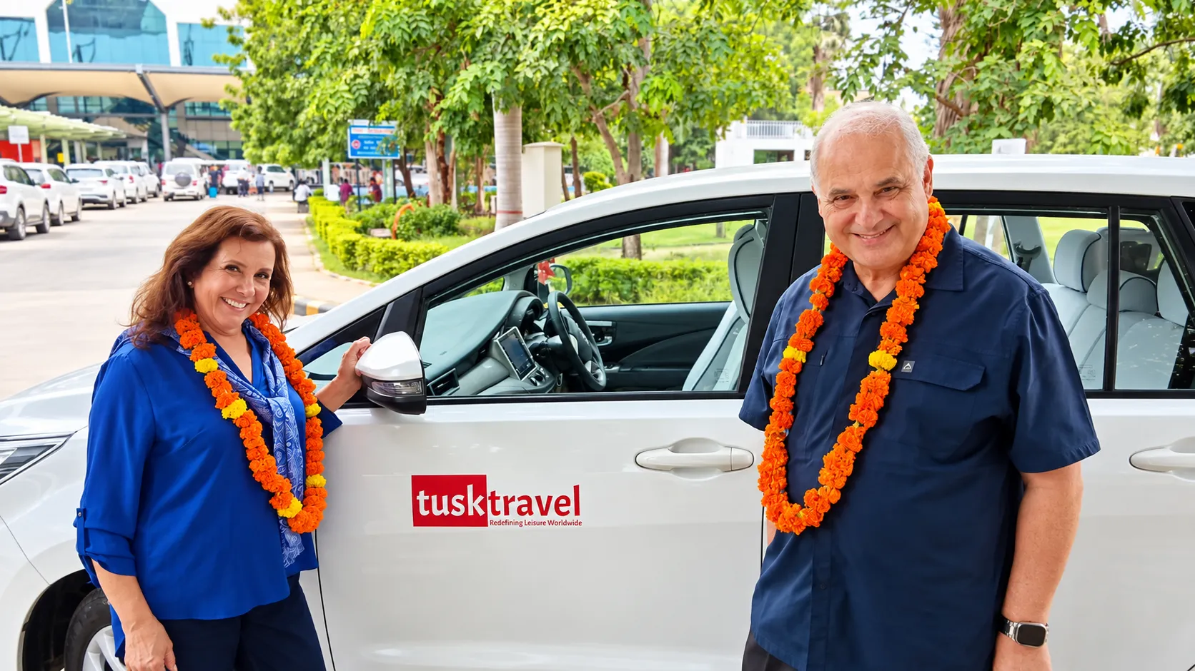 Guests enjoying a privately planned India tour