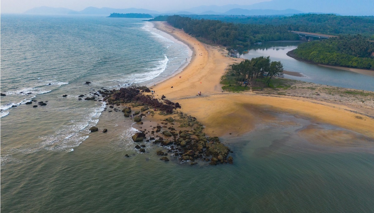 Galgibaga Beach Goa view and surroundings