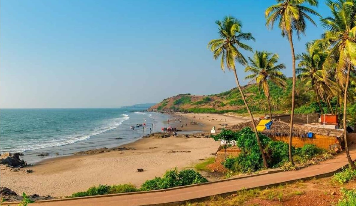 Kakolem Beach Goa view and surroundings