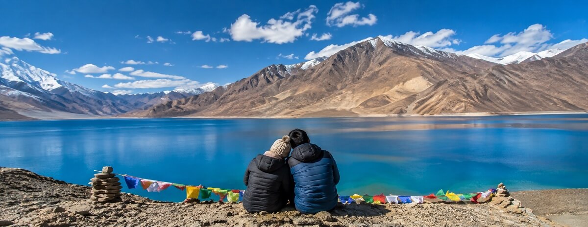 Ladakh honeymoon packages with romantic stays in Leh Nubra Valley and Pangong Lake