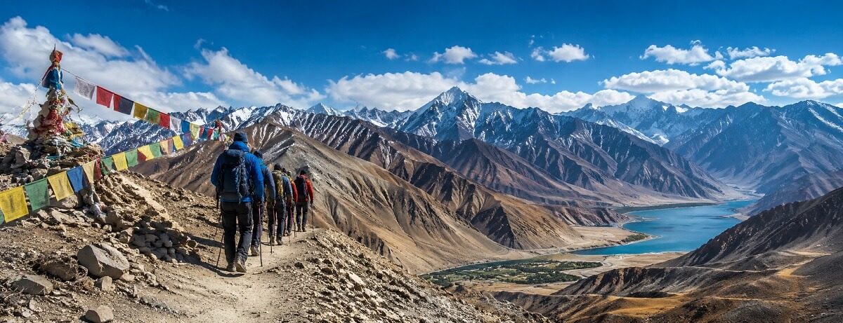 Ladakh trekking packages across Markha Valley Sham Valley Nubra and high-altitude trails