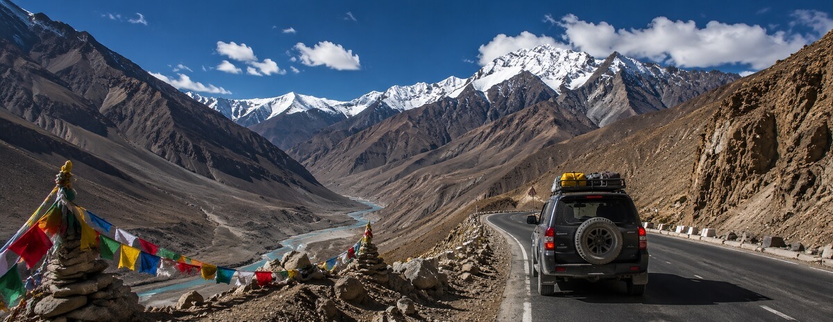 Manali to Leh road trip through Jispa Sarchu Baralacha La and More Plains