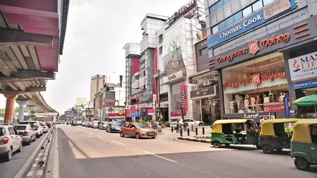 MG Road – popular place to visit in Bangalore