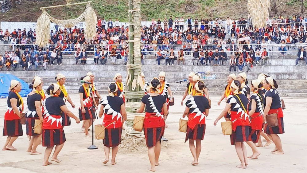 Aoleang Festival portrait and evening photography Nagaland