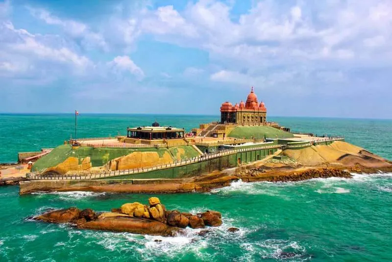 Kanyakumari sunrise before Trivandrum departure