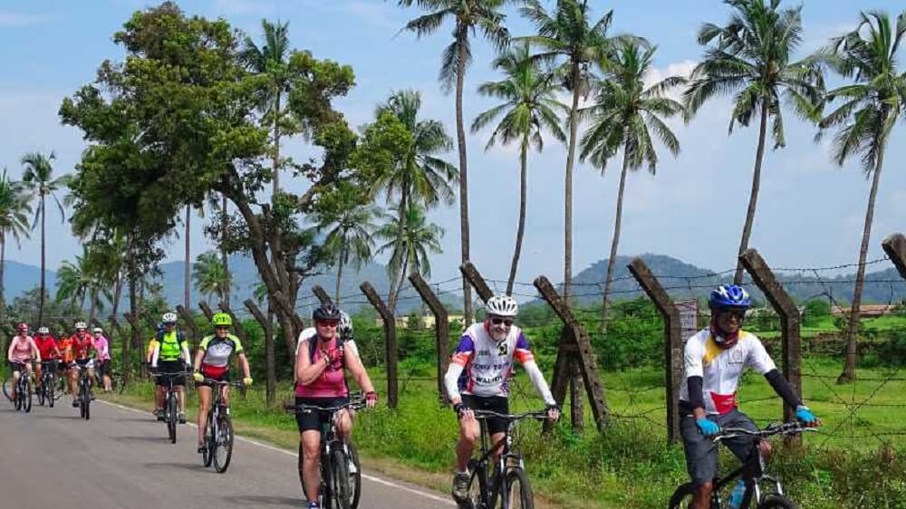 Cycling back into Kerala lowlands