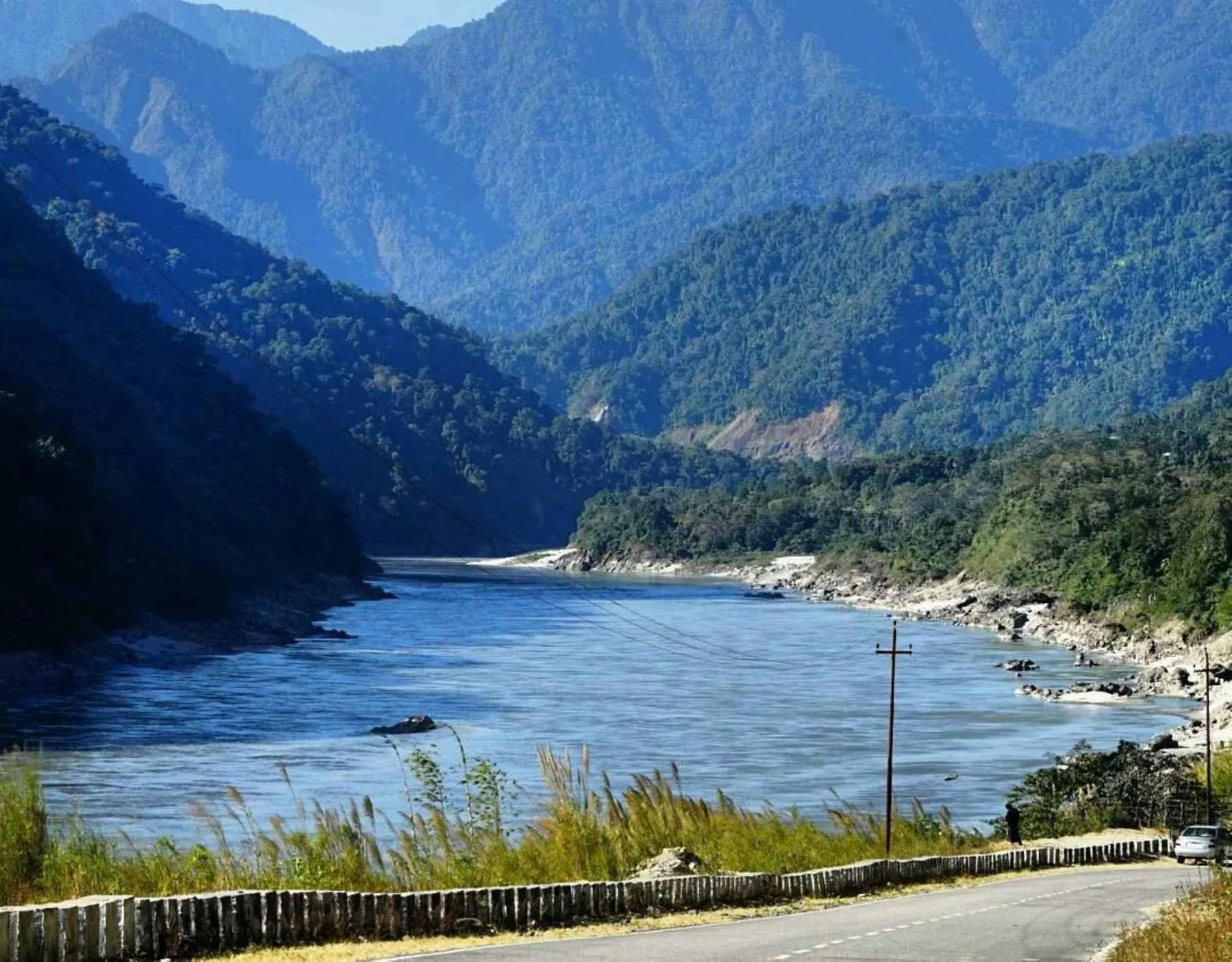 Pasighat Siang River sightseeing