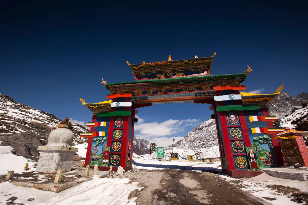 Tawang Buddhist villages and monasteries Arunachal Pradesh