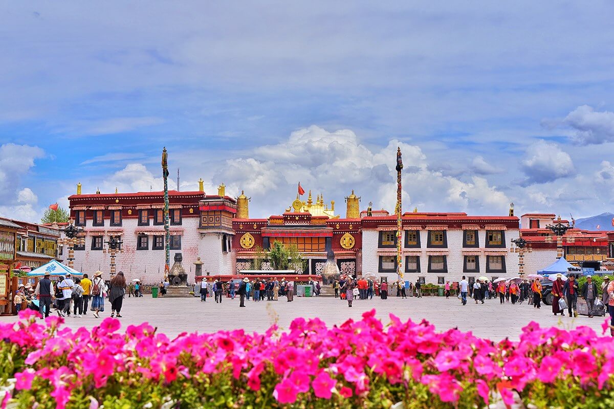 Jokhang Temple in Lhasa, Tibet