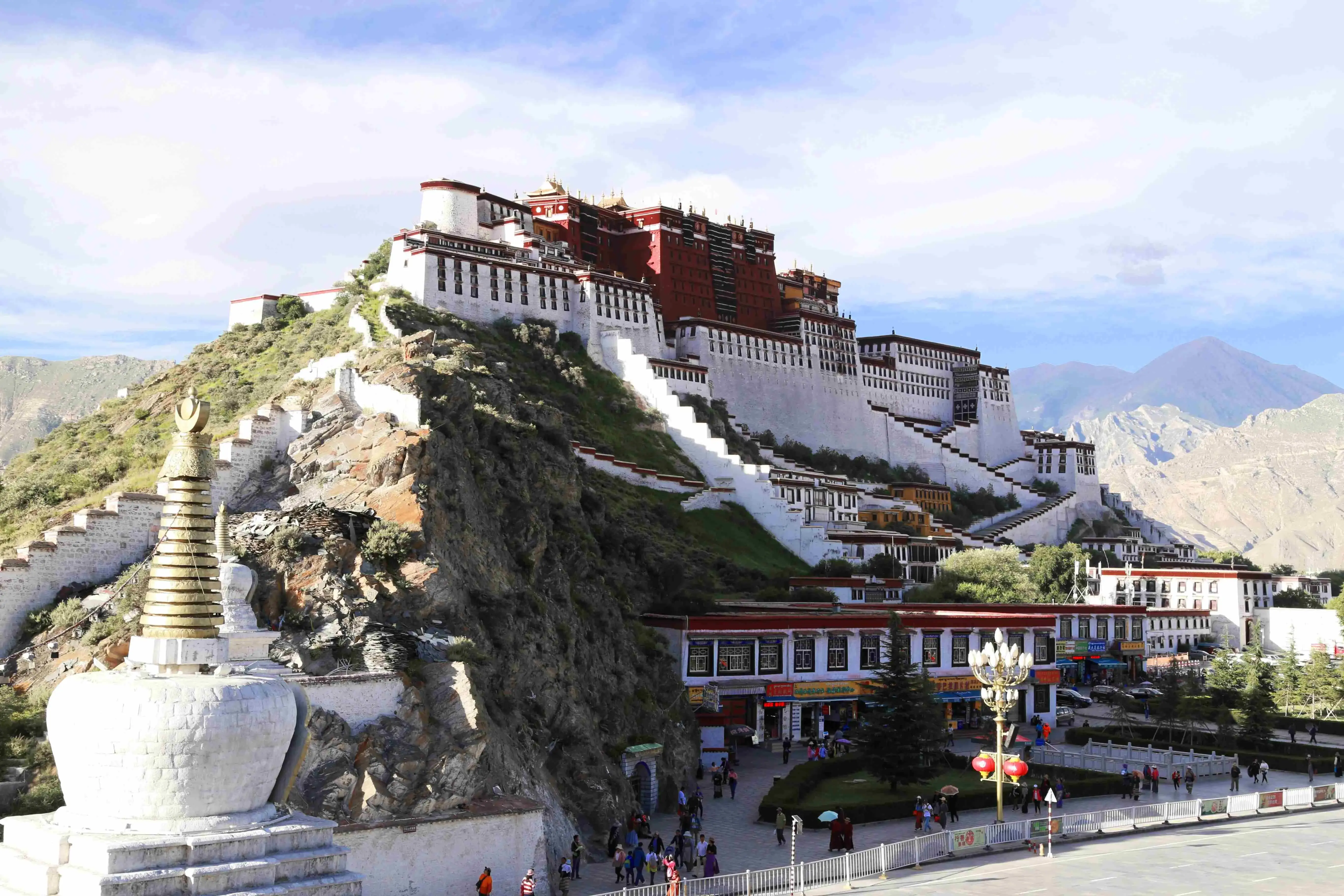 Potala Palace in Lhasa, Tibet